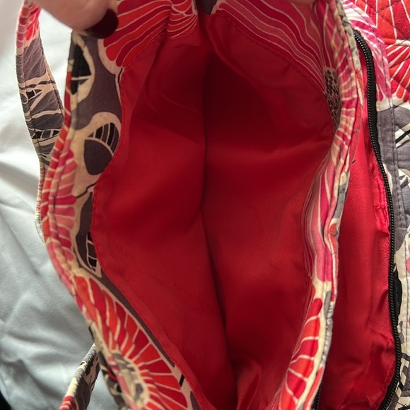 Vera Bradley Cherry Blossom 3 Compartment Shoulder Bag - Picture 5 of 7